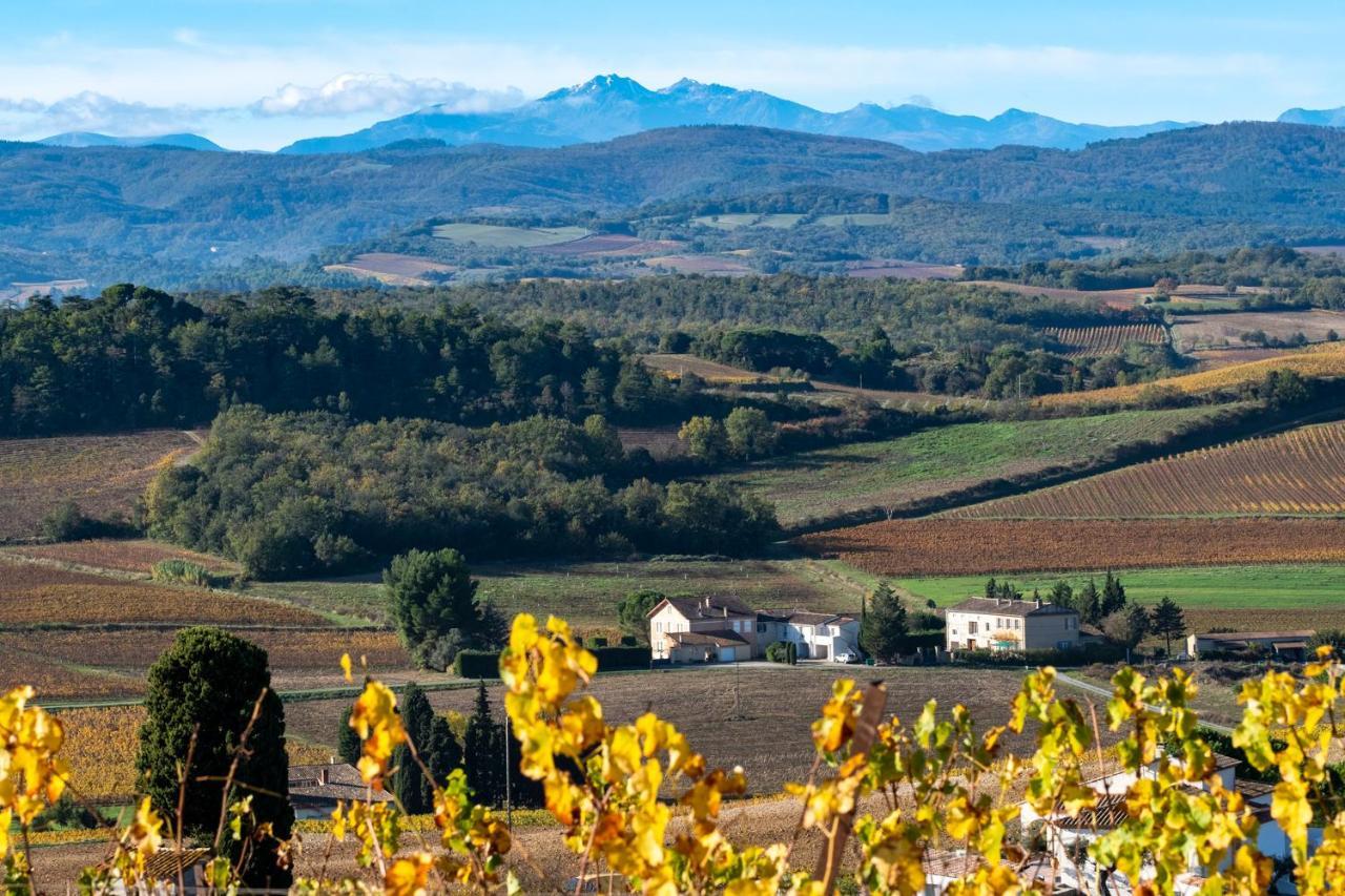 Gite - Holiday Home Les Hauts De Caudeval Limoux Exterior foto